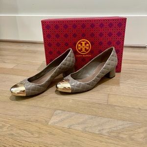 Tory Burch Kaitlin quilted leather heels